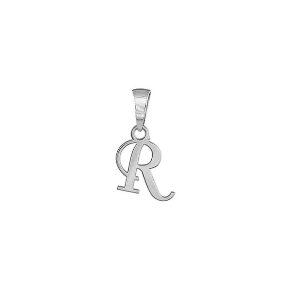 Pendentif Argent 925 Lettre Alphabet Initiale Anglaise R