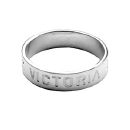 Bague Alliance Argent 925 Ruban 5 mm
