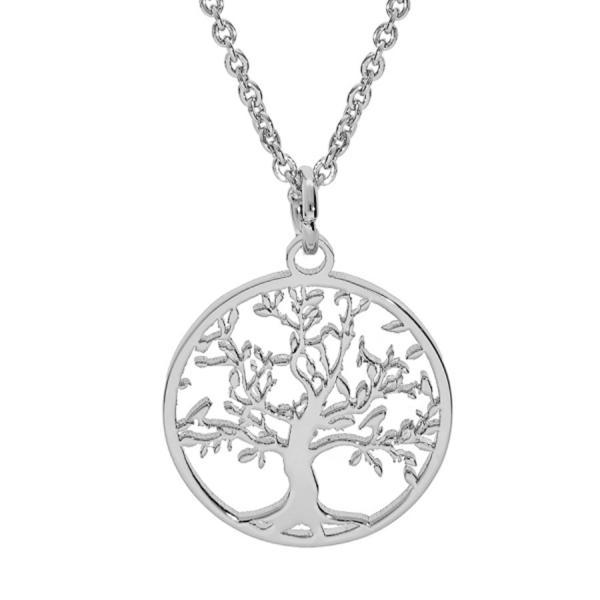 Collier Acier 316 L Pendentif Arbre de Vie