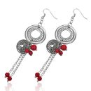 Boucles d'oreilles Acier 316 L Pendantes Perles + Pièce