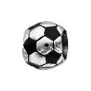 Charms Acier 316L Ballon de Foot Patiné