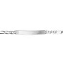 Gourmette Argent 925 Ajustable Bébé Marine Alternée