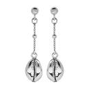 Les Boucles d'oreilles Tout Argent 