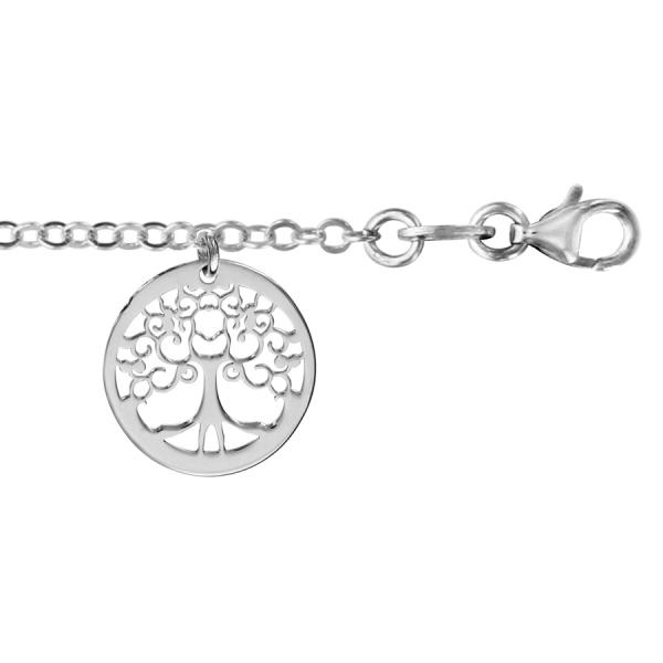 Bracelet Argent 925 5 Pampilles Arbre de Vie