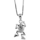 Collier Argent 925 + Pendentif Grenouille