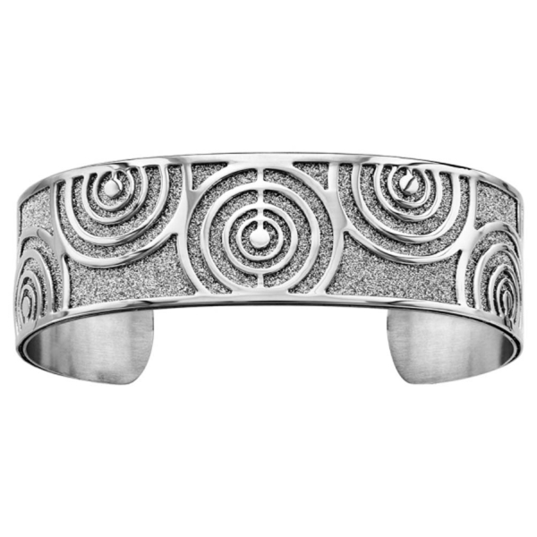 Bracelet Acier 316 L Granite Rigide Multi-cercles