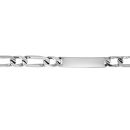 Gourmette Homme Acier 316 L Maille 1+1 Alternée 11 mm