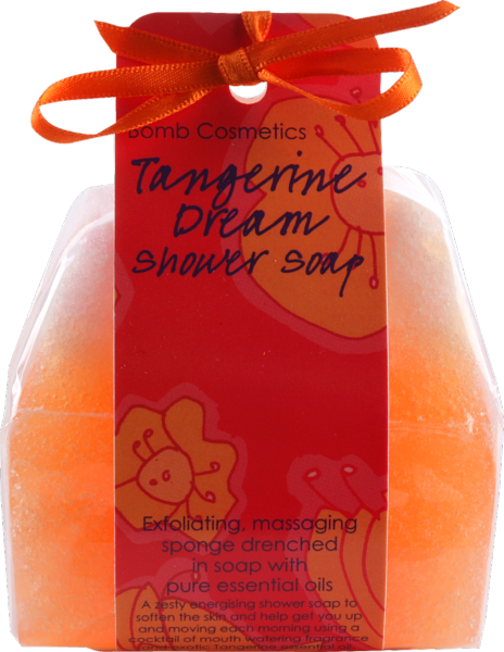 Savon Eponge Exfoliante Tangerine Dream Bomb Cosmetics