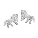 Boucles d'oreille Argent 925 Enfant Cheval