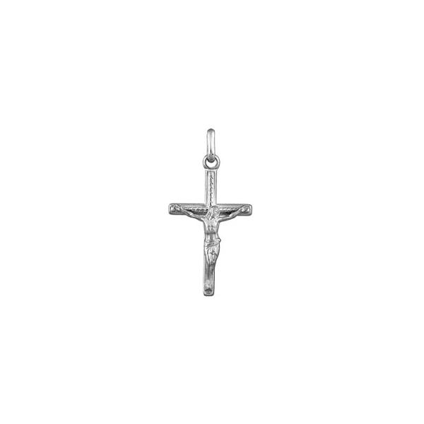 Pendentif Argent 925 Religieux Croix avec Christ Jesus