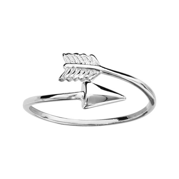 Bague Argent 925 Flèche Lisse