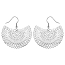 Boucles d'oreilles Acier 316 L Crochet Soleil 