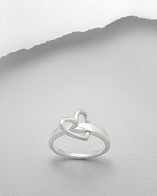 Bague Argent 925 Coeur