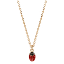 Collier Plaqué Or Coccinelle