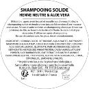Shampooing solide Conditionneur Henné Neutre & Aloé Vera Autour du bain