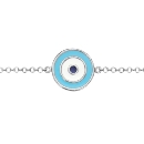 Bracelet Argent 925 Symbole Oeil de la Chance