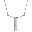 Collier Argent 925 Multi-Fils Zirconium Blancs