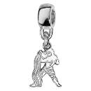 Charms Argent 925 Suspendu Verseau