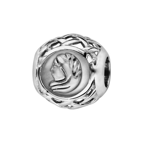 Charms Argent 925 Boule Zodiaque Vierge 