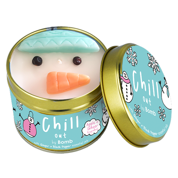 Bougie Parfumée Pot en Fer Chill Out Bomb Cosmetics