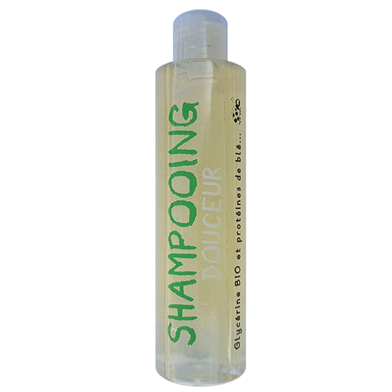 Shampooing Liquide Douceur Protéines de blé et Glycérine BIO Transparence