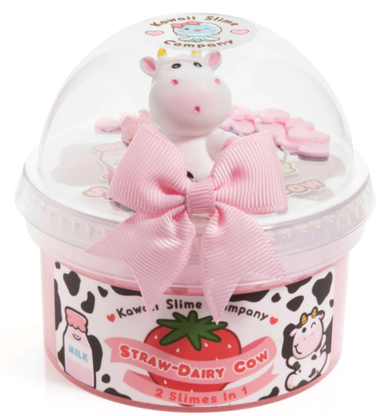 Slime Kawaii Compagny Straw-Dairy Cow