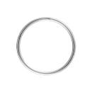 Bracelet Argent 925 Enfant Jonc Massif Rigide 3,8 mm Diam. 57