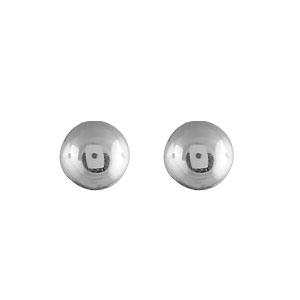 Boucles d'oreilles Argent 925 Boule 6 mm