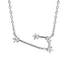 Collier Argent 925 Constellation Zodiaque Bélier Zirconium Sertis