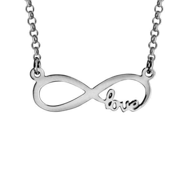 Collier Argent 925 Infini "Love"