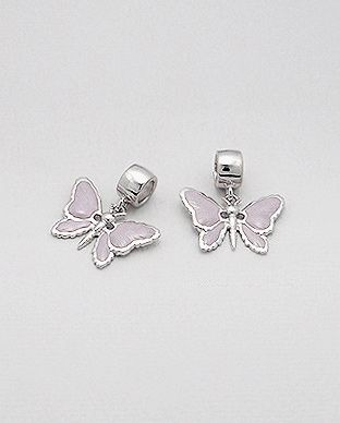 Perle Bead Argent 925 Papillon