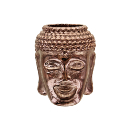 Charms Acier 316L Bouddha Marron