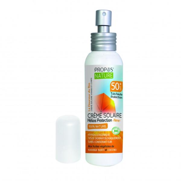 Spray Crème Solaire Bio SPF 50 75 Ml Propos Nature
