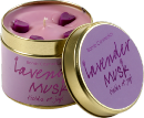 Bougie Parfumée Pot en Fer Lavender Musk Bomb Cosmetics