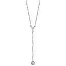 Collier Argent 925 Forme Y 1 Boule