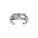 Bague de Pied Argent 925 Motif Infini