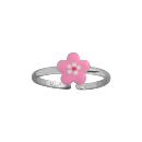 Bague Argent 925 Enfant Fleur Rose