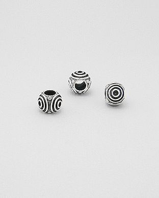 Perle Bead Argent 925 Spirale