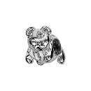 Charms Argent 925 Ourson Empierré