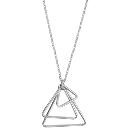 Collier Argent 925 3 Triangles