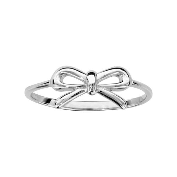 Bague Argent 925 Noeud Lisse