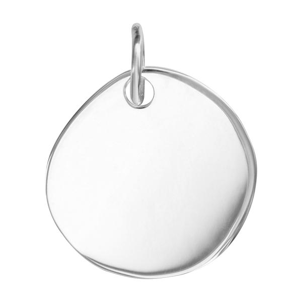 Pendentif Argent 925 Galet à Graver