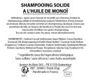 Shampooing solide Conditionneur Monoï Autour du bain