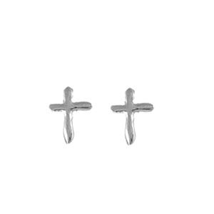 Boucles d'oreilles Argent 925 Croix