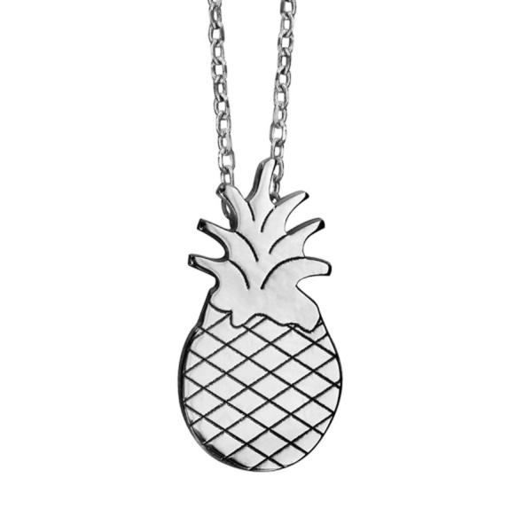 Collier Argent 925 Ananas