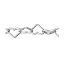 Bracelet Argent 925 Mulit-Coeurs