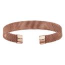 Bracelet Acier 316 L Rigide Ouvert Rosé