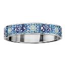 Bracelet Acier 316 L avec Nacre Bleu Ciel