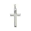 Pendentif Argent 925 Croix Plate