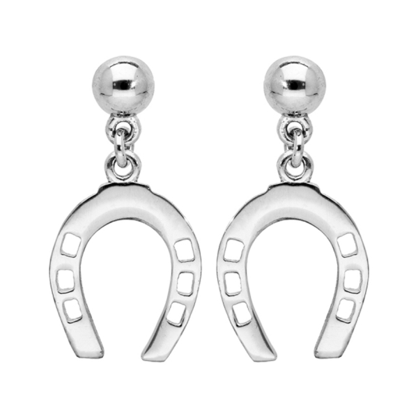 Boucles d'oreilles Argent 925 Fer à Cheval